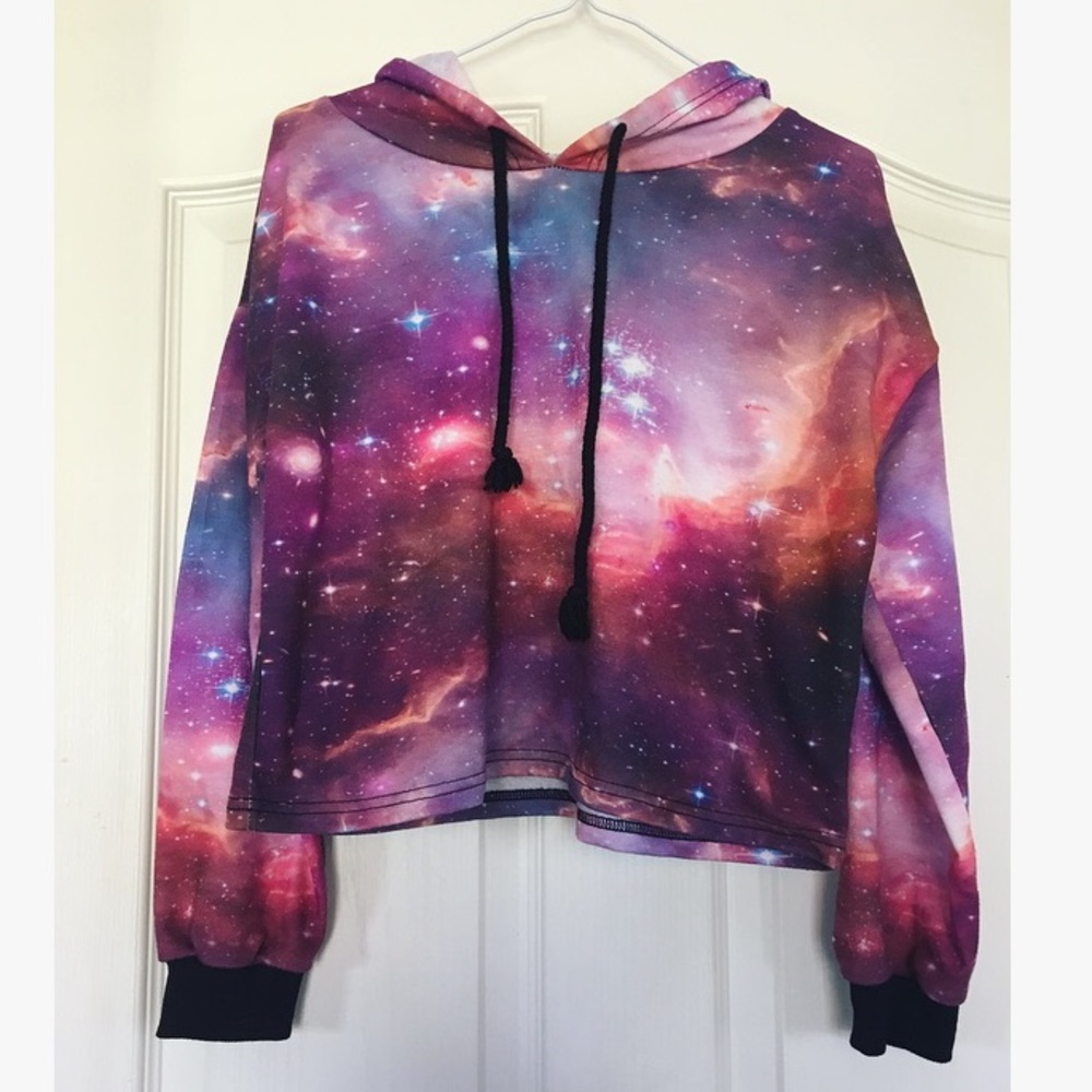 Galaxy Crop Top